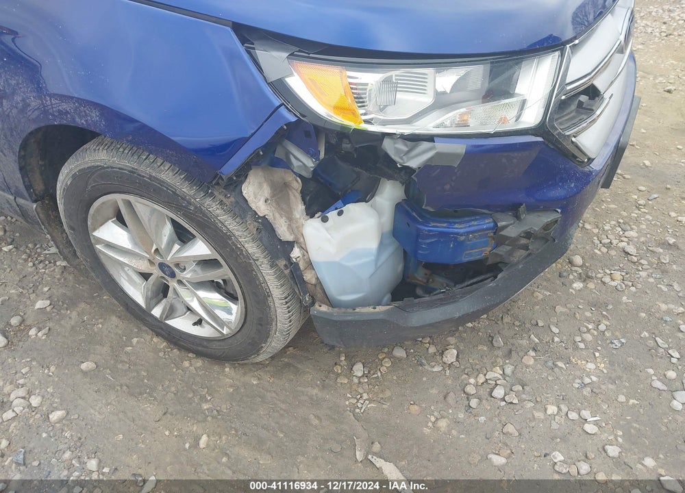 2015 FORD EDGE SEL VIN: 2FMTK4J92FBB19912