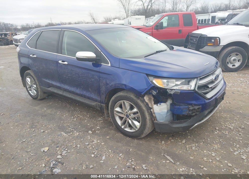 2015 FORD EDGE SEL VIN: 2FMTK4J92FBB19912
