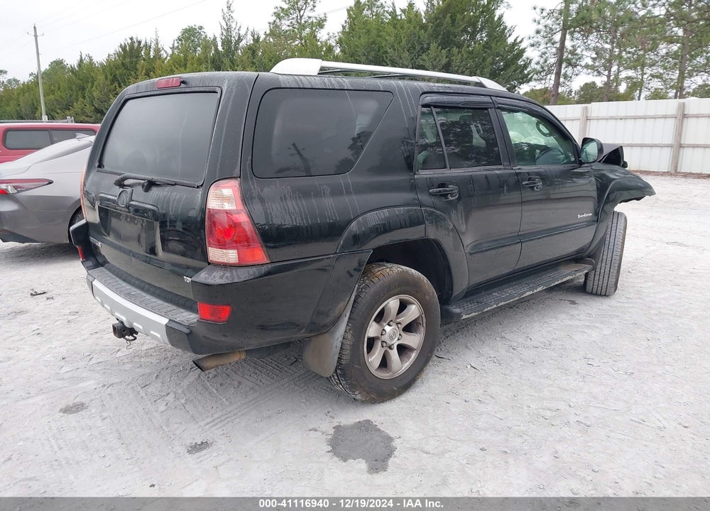2004 TOYOTA 4RUNNER SR5 SPORT V6 VIN: JTEZU14R748015320