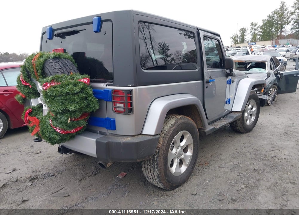 2015 JEEP WRANGLER SAHARA VIN: 1C4AJWBG5FL751455