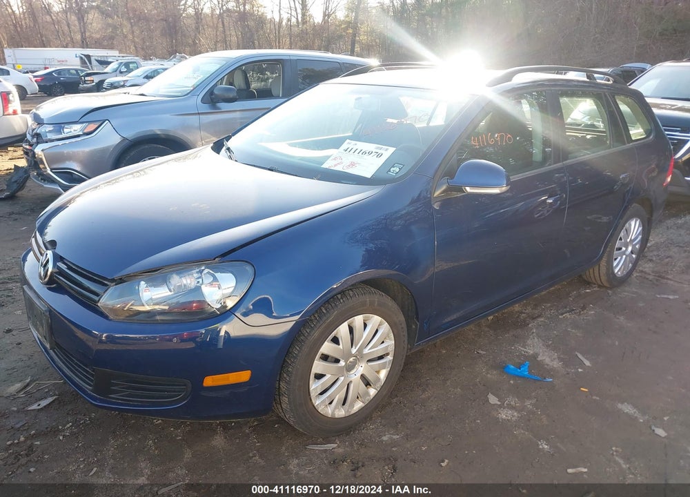 2012 VOLKSWAGEN JETTA SPORTWAGEN 2.5L S VIN: 3VWKP7AJ5CM641924