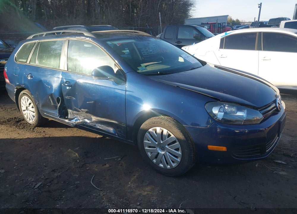 2012 VOLKSWAGEN JETTA SPORTWAGEN 2.5L S VIN: 3VWKP7AJ5CM641924