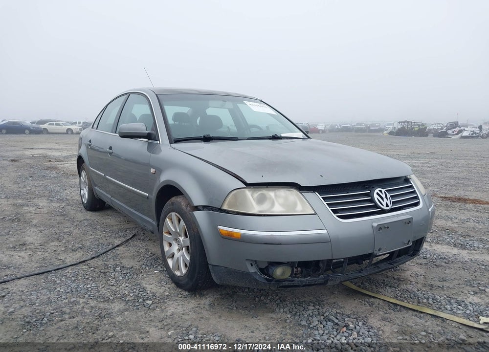 2003 VOLKSWAGEN PASSAT GLS VIN: WVWPD63B33P196143