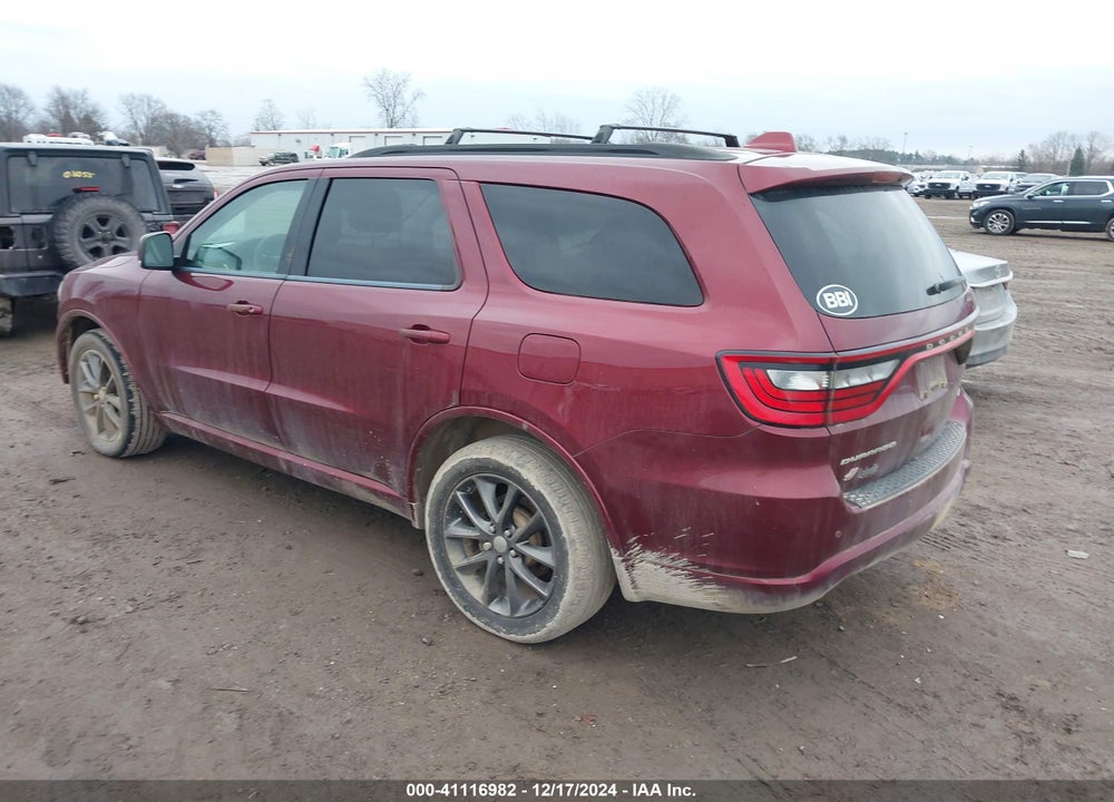 2018 DODGE DURANGO GT AWD VIN: 1C4RDJDG5JC415534
