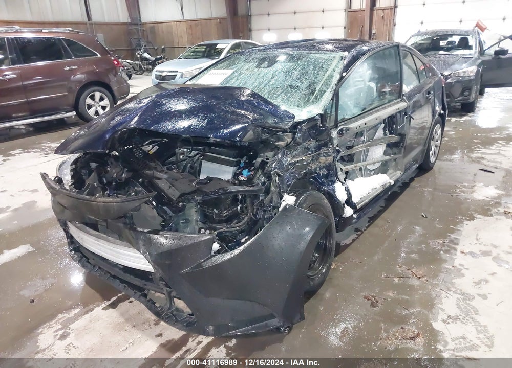 2022 TOYOTA COROLLA LE VIN: 5YFEPMAE7NP369843