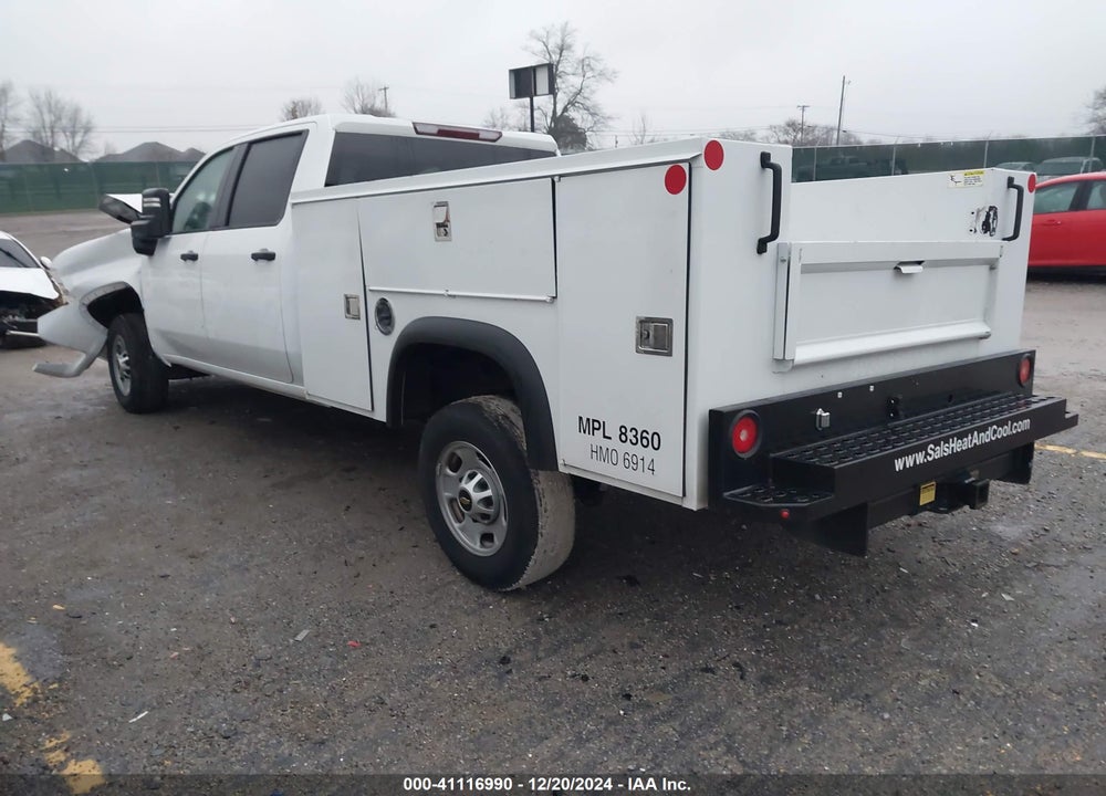 2022 CHEVROLET SILVERADO 2500HD 4WD LONG BED WT VIN: 1GB4YLE75NF296238