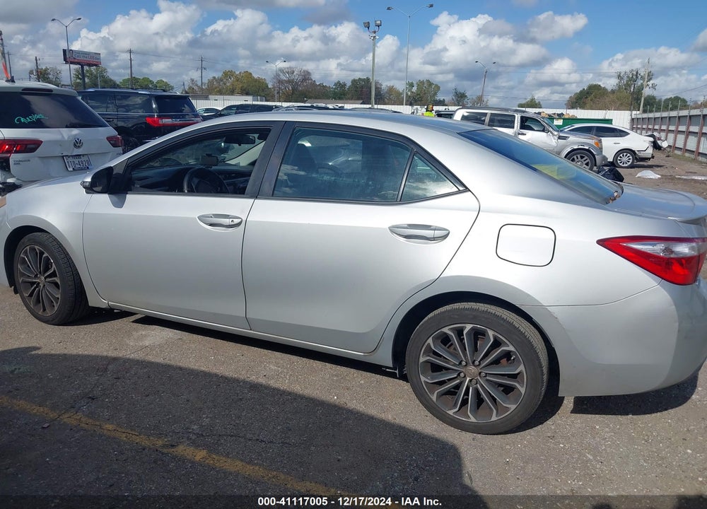 2016 TOYOTA COROLLA VIN: 2T1BURHE8GC709700