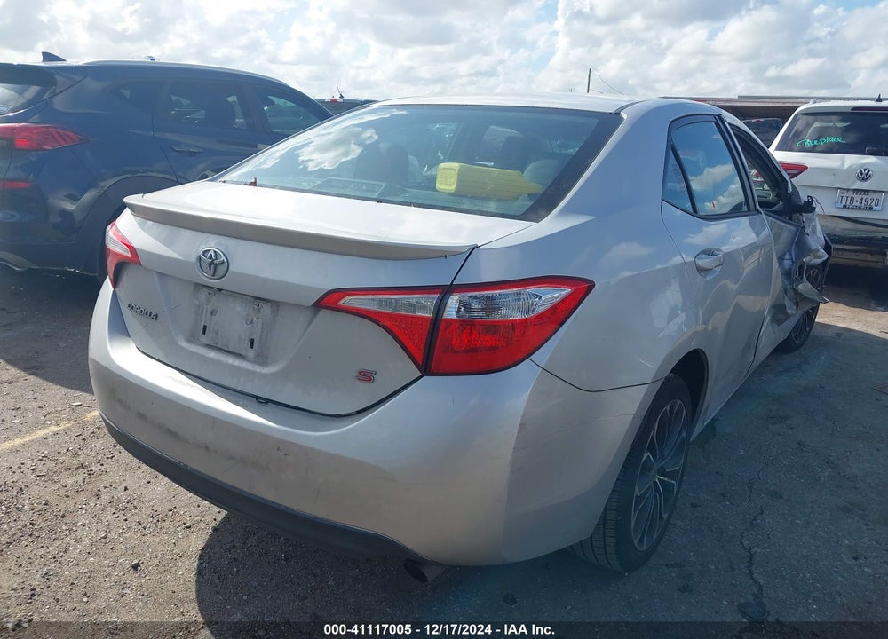 2016 TOYOTA COROLLA VIN: 2T1BURHE8GC709700