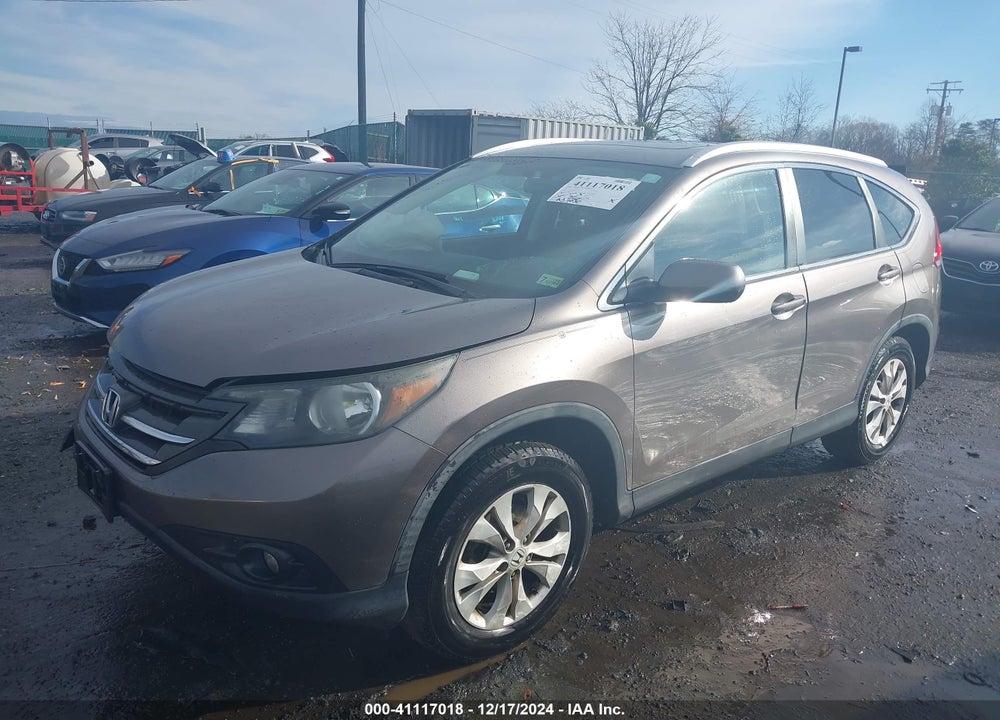 2013 HONDA CR-V EX-L VIN: 5J6RM4H79DL006382