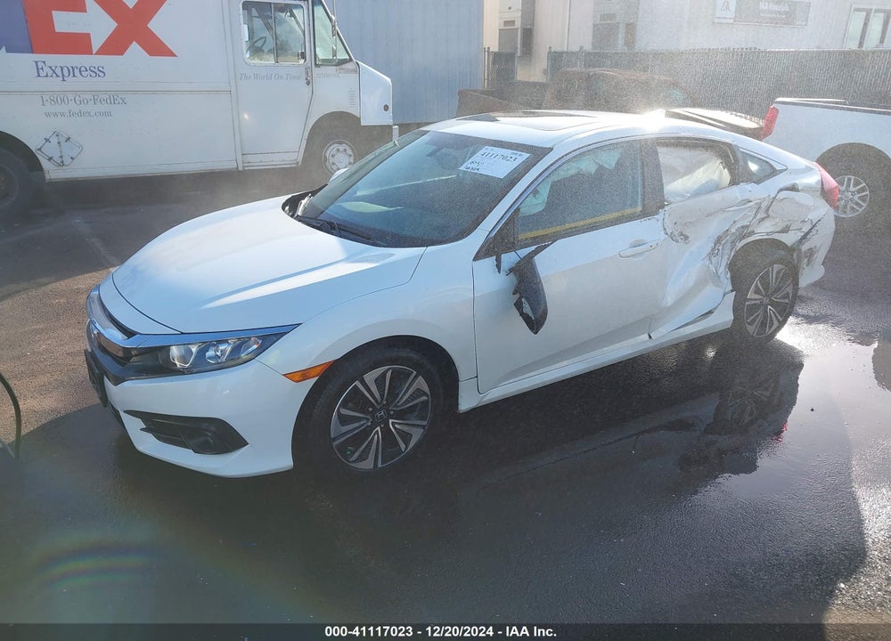 2016 HONDA CIVIC VIN: 19XFC1F7XGE045167