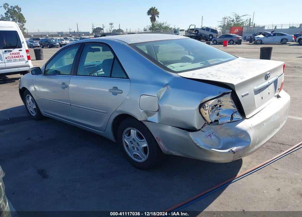 2002 TOYOTA CAMRY LE V6 VIN: 4T1BF32K22U508890