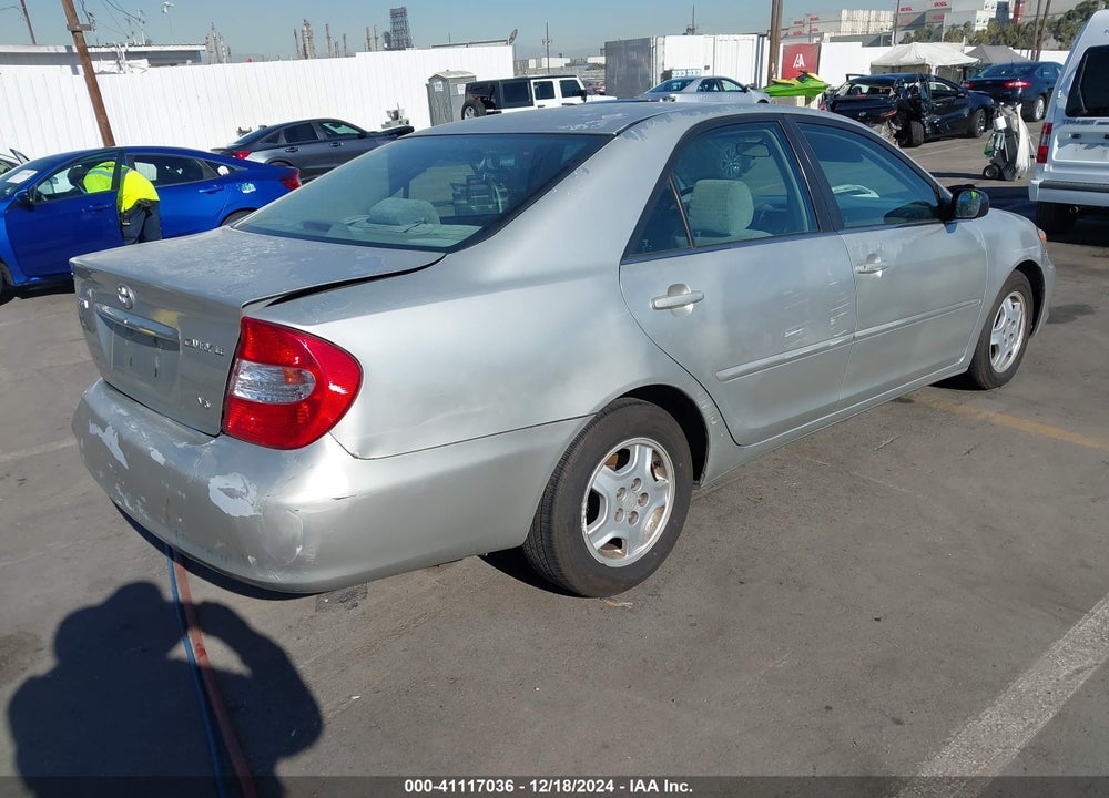 2002 TOYOTA CAMRY LE V6 VIN: 4T1BF32K22U508890