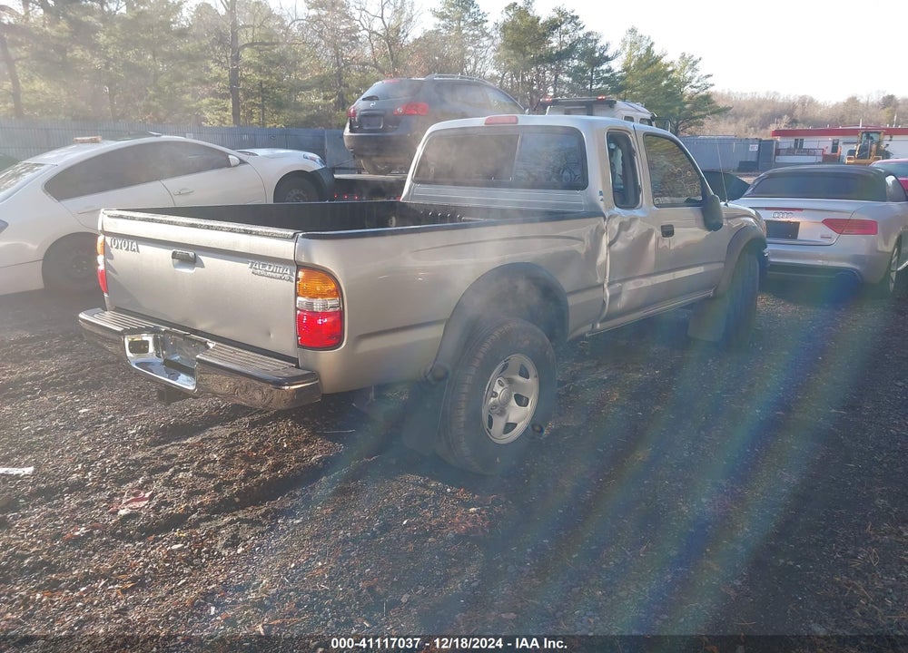 2003 TOYOTA TACOMA PRERUNNER V6 VIN: 5TESN92N33Z240414