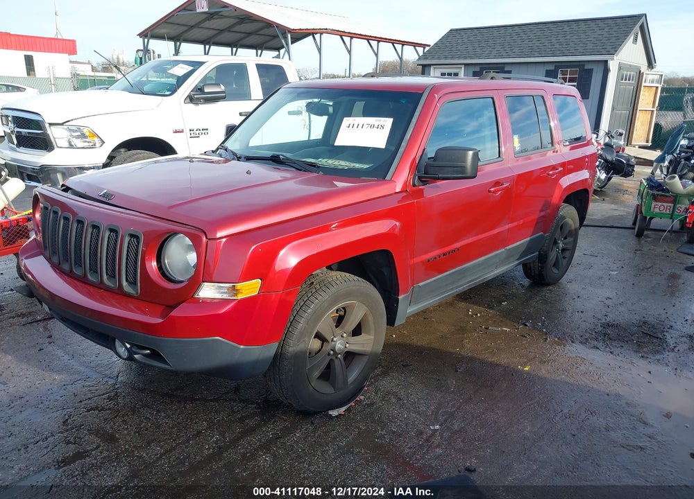 2014 JEEP PATRIOT LATITUDE VIN: 1C4NJRFB0ED885817