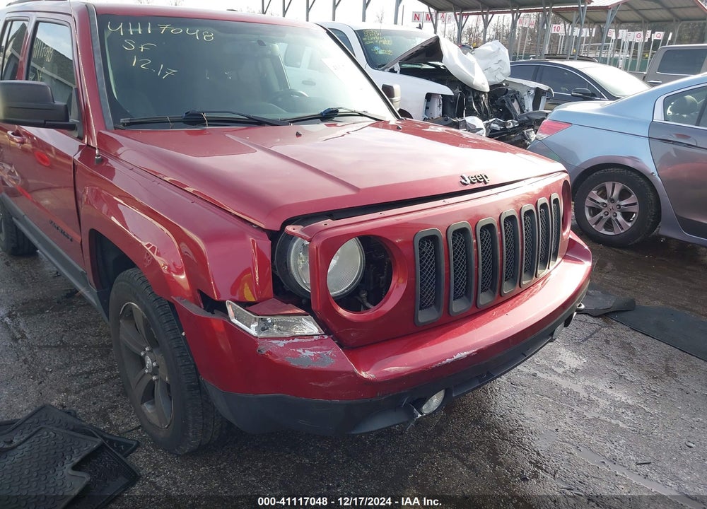 2014 JEEP PATRIOT LATITUDE VIN: 1C4NJRFB0ED885817