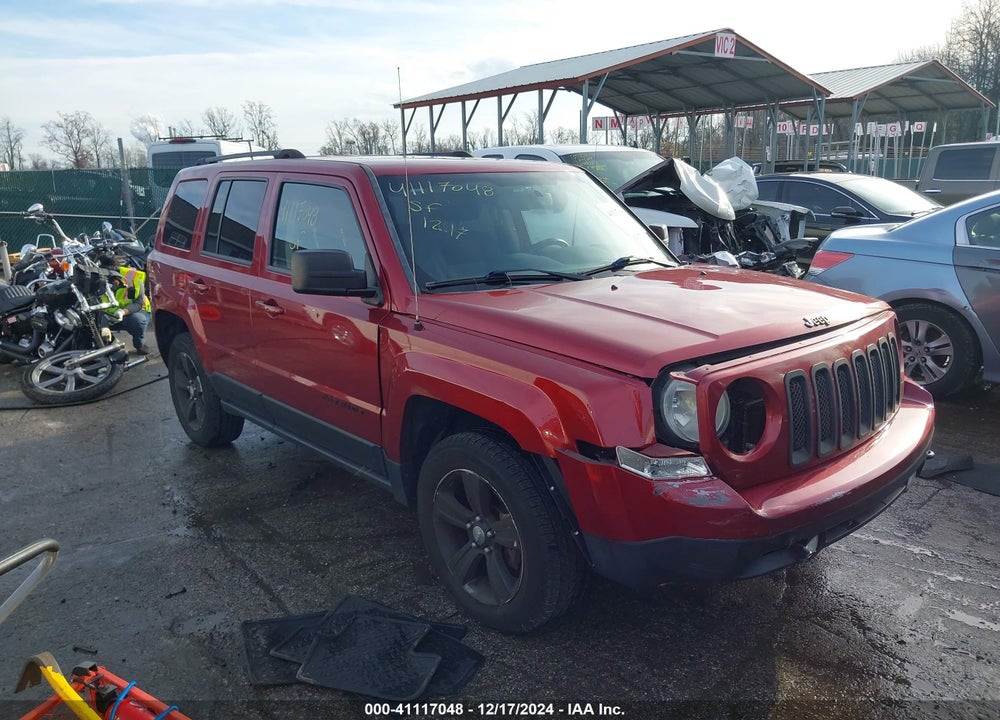 2014 JEEP PATRIOT LATITUDE VIN: 1C4NJRFB0ED885817