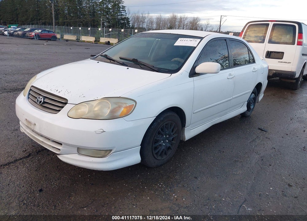 2004 TOYOTA COROLLA VIN: 1NXBR32E44Z215612