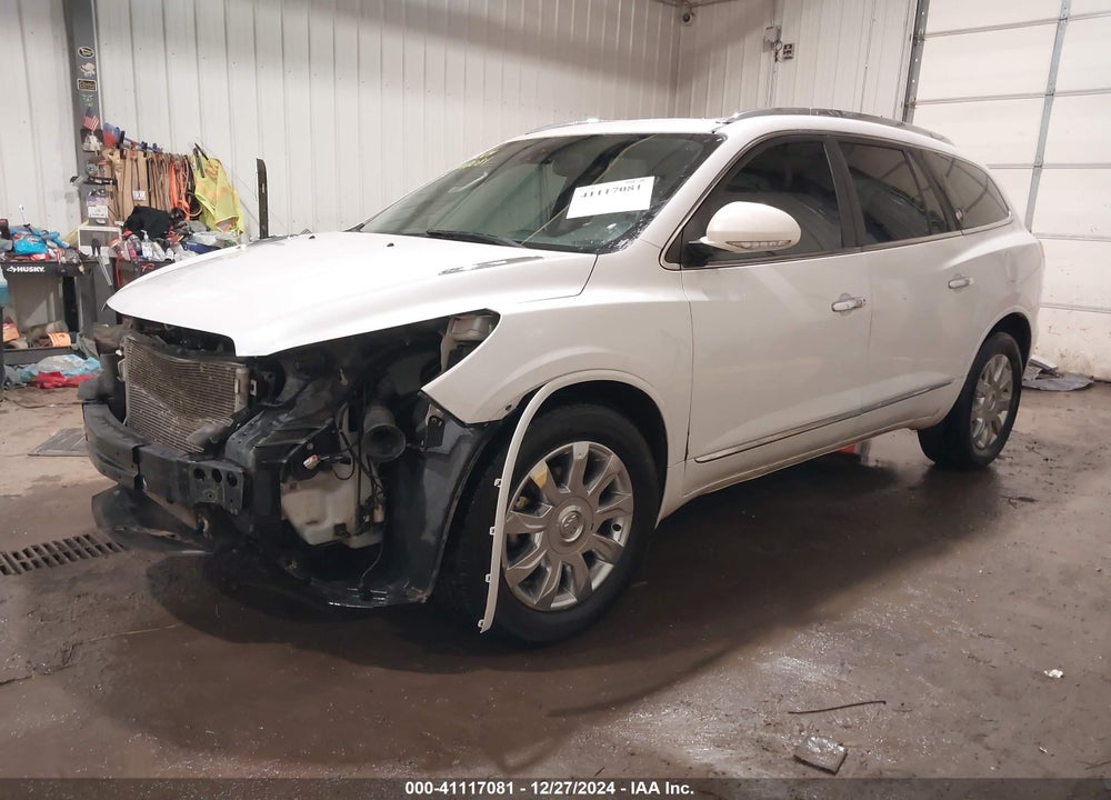 2016 BUICK ENCLAVE LEATHER VIN: 5GAKVBKD9GJ113182