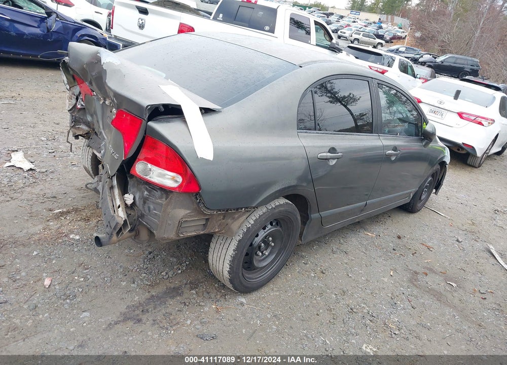 2011 HONDA CIVIC LX VIN: 2HGFA1F51BH300694