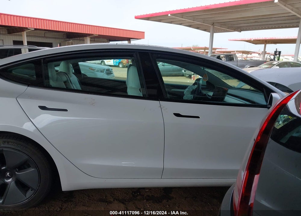 2021 TESLA MODEL 3 STANDARD RANGE PLUS REAR-WHEEL DRIVE VIN: 5YJ3E1EA1MF019041