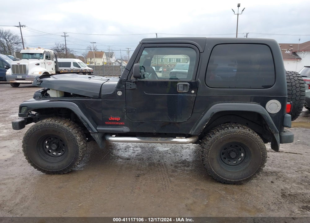 2005 JEEP WRANGLER X VIN: 1J4FA39S95P381286