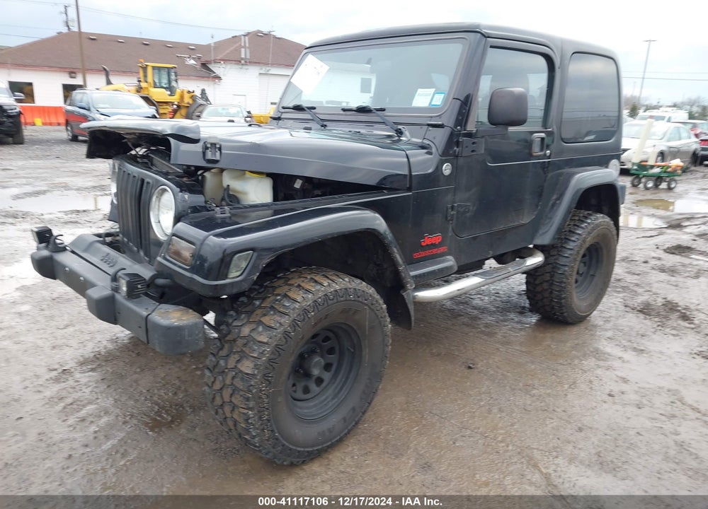 2005 JEEP WRANGLER X VIN: 1J4FA39S95P381286