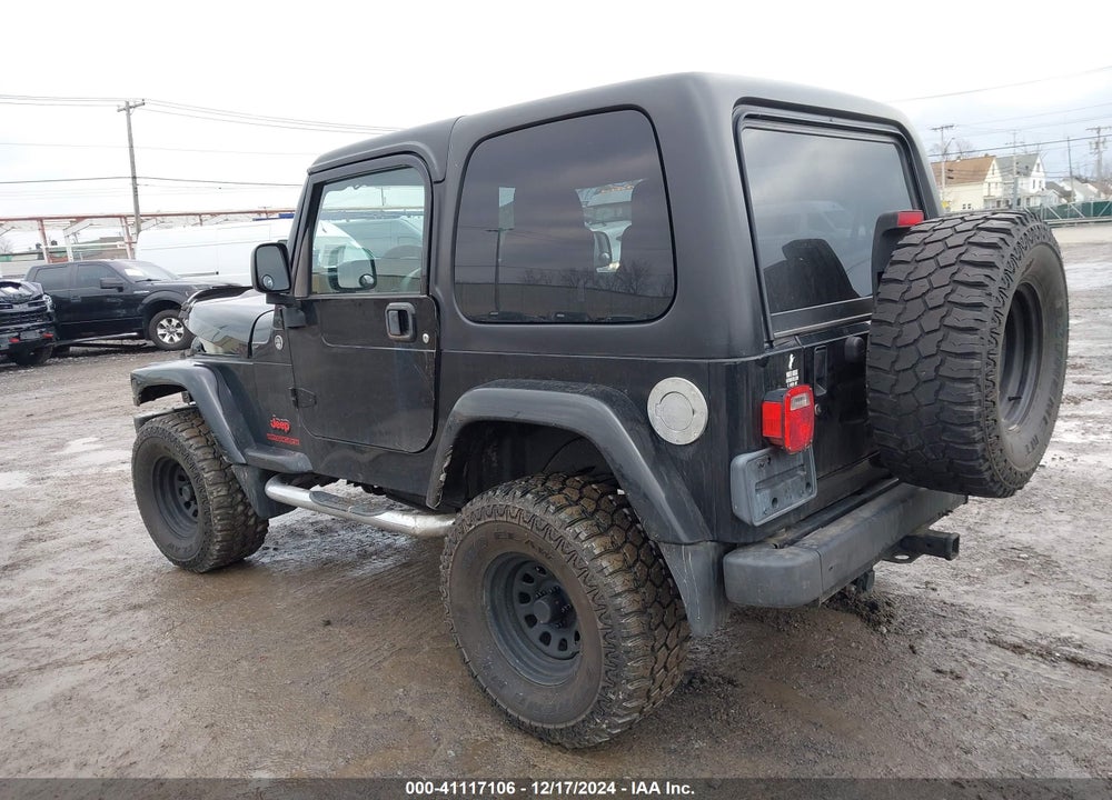 2005 JEEP WRANGLER X VIN: 1J4FA39S95P381286