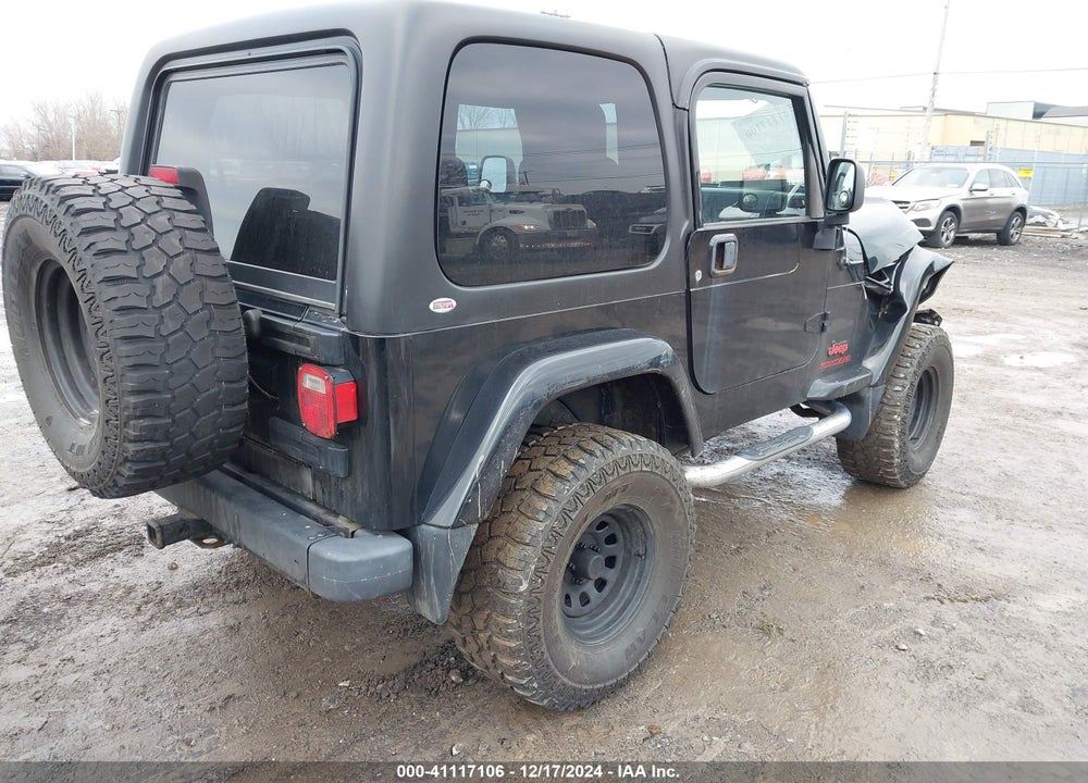 2005 JEEP WRANGLER X VIN: 1J4FA39S95P381286