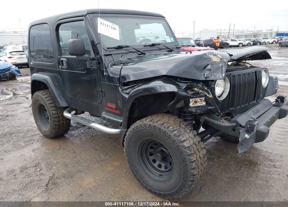 2005 JEEP WRANGLER X VIN: 1J4FA39S95P381286