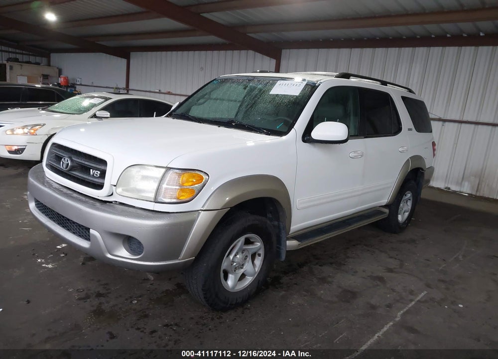 2001 TOYOTA SEQUOIA SR5 V8 VIN: 5TDBT44A21S016368