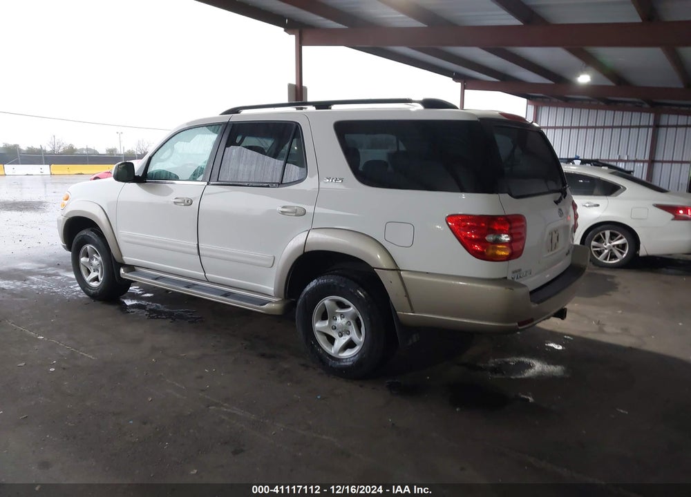 2001 TOYOTA SEQUOIA SR5 V8 VIN: 5TDBT44A21S016368