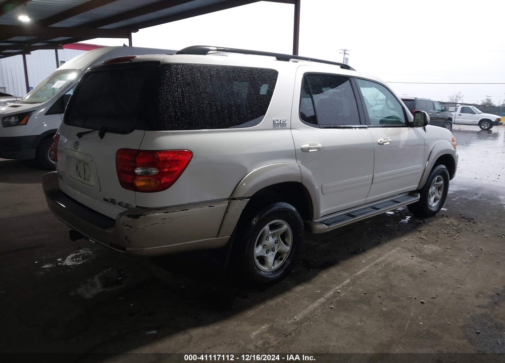 2001 TOYOTA SEQUOIA SR5 V8 VIN: 5TDBT44A21S016368
