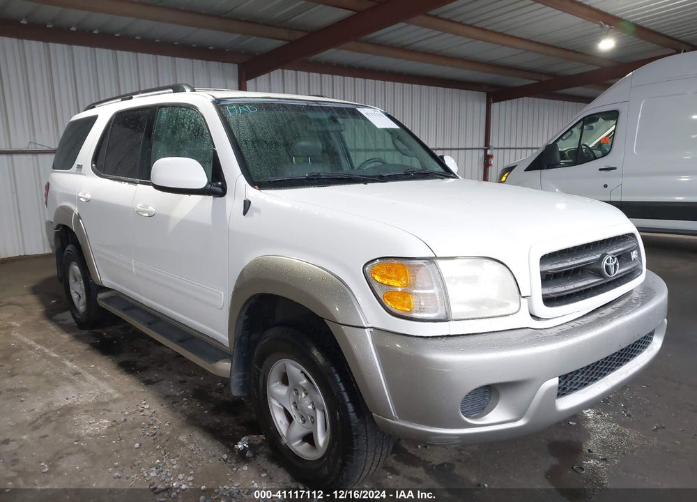 2001 TOYOTA SEQUOIA SR5 V8 VIN: 5TDBT44A21S016368