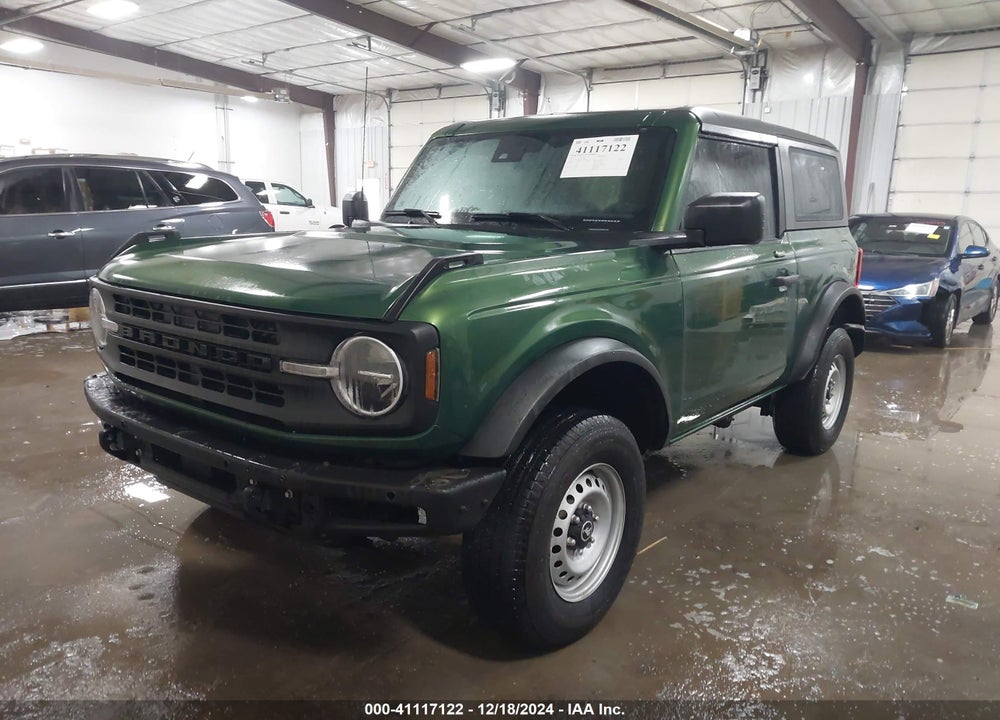 2022 FORD BRONCO VIN: 1FMDE5AH2NLA89916