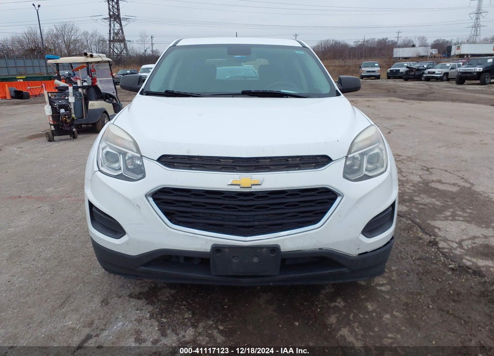 2016 CHEVROLET EQUINOX LS VIN: 2GNALBEK1G6332703