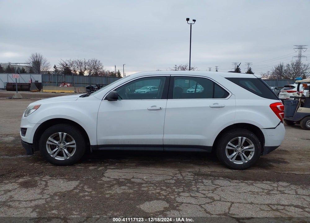 2016 CHEVROLET EQUINOX LS VIN: 2GNALBEK1G6332703