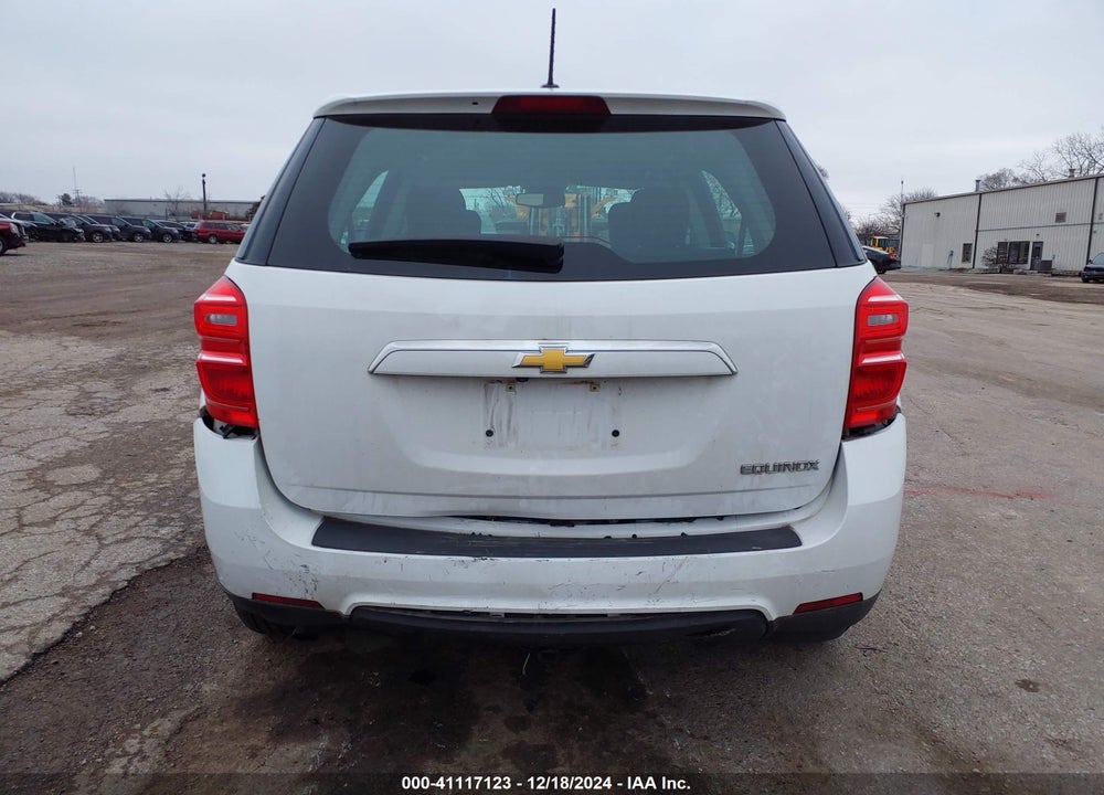 2016 CHEVROLET EQUINOX LS VIN: 2GNALBEK1G6332703