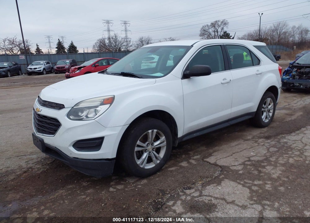 2016 CHEVROLET EQUINOX LS VIN: 2GNALBEK1G6332703