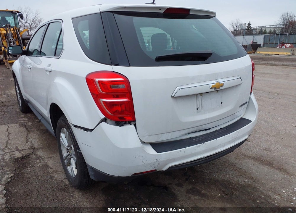 2016 CHEVROLET EQUINOX LS VIN: 2GNALBEK1G6332703