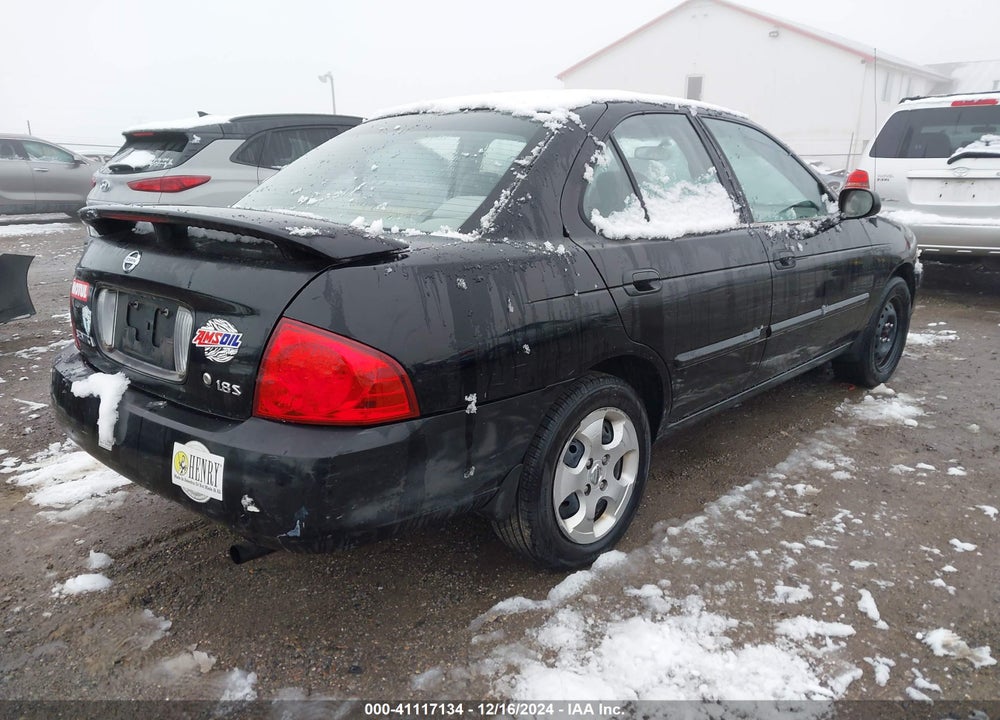 2006 NISSAN SENTRA 1.8S VIN: 3N1CB51D46L460654