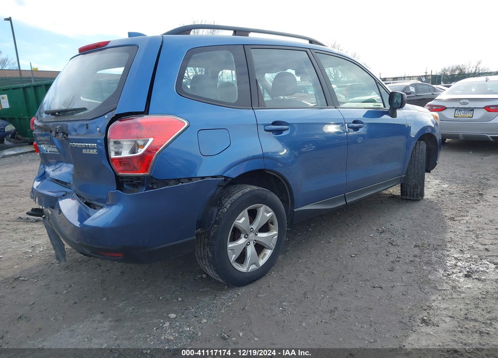 2016 SUBARU FORESTER 2.5I VIN: JF2SJABC9GH486484