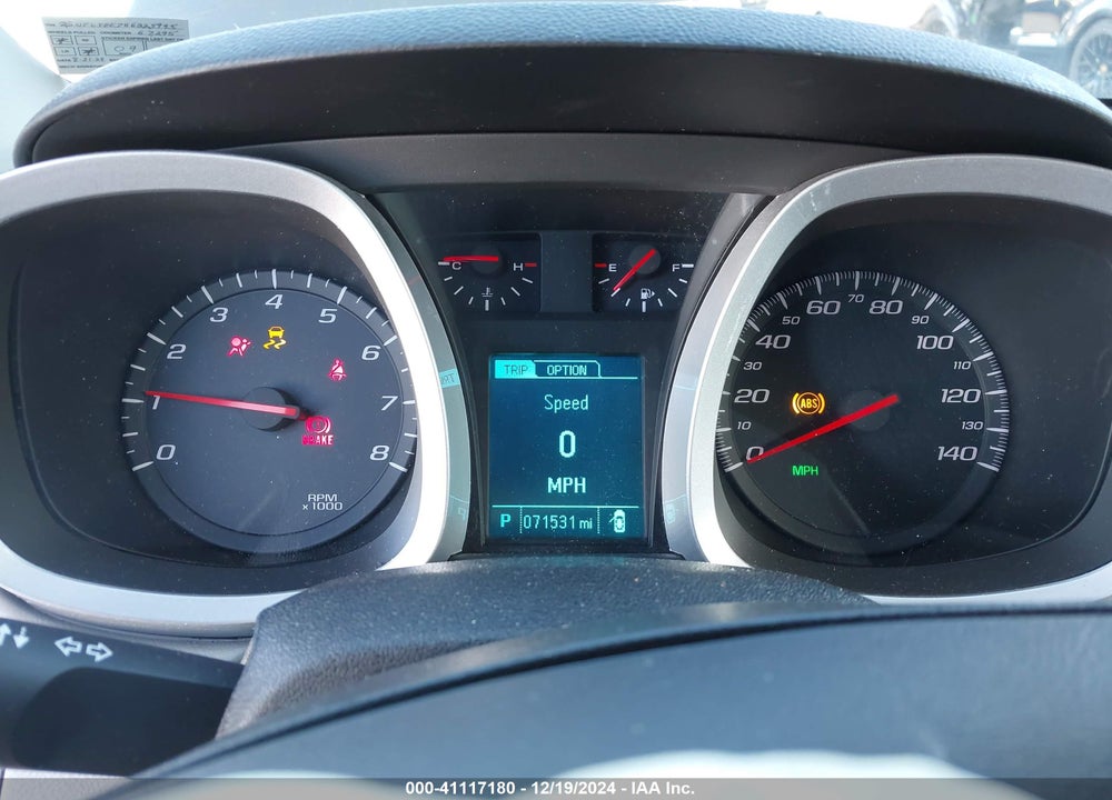 2017 CHEVROLET EQUINOX LT VIN: 2GNFLFEK7H6225945