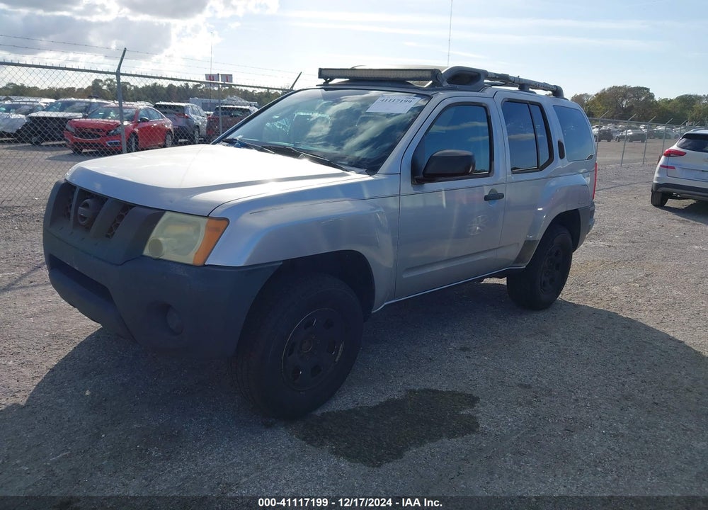 2006 NISSAN XTERRA X VIN: 5N1AN08U66C531333