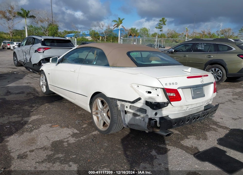 2012 MERCEDES-BENZ E 350 VIN: WDDKK5KF0CF182100