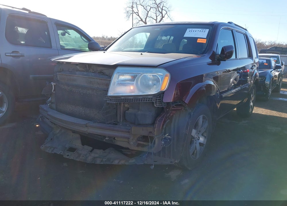 2013 HONDA PILOT TOURING VIN: 5FNYF3H90DB004692
