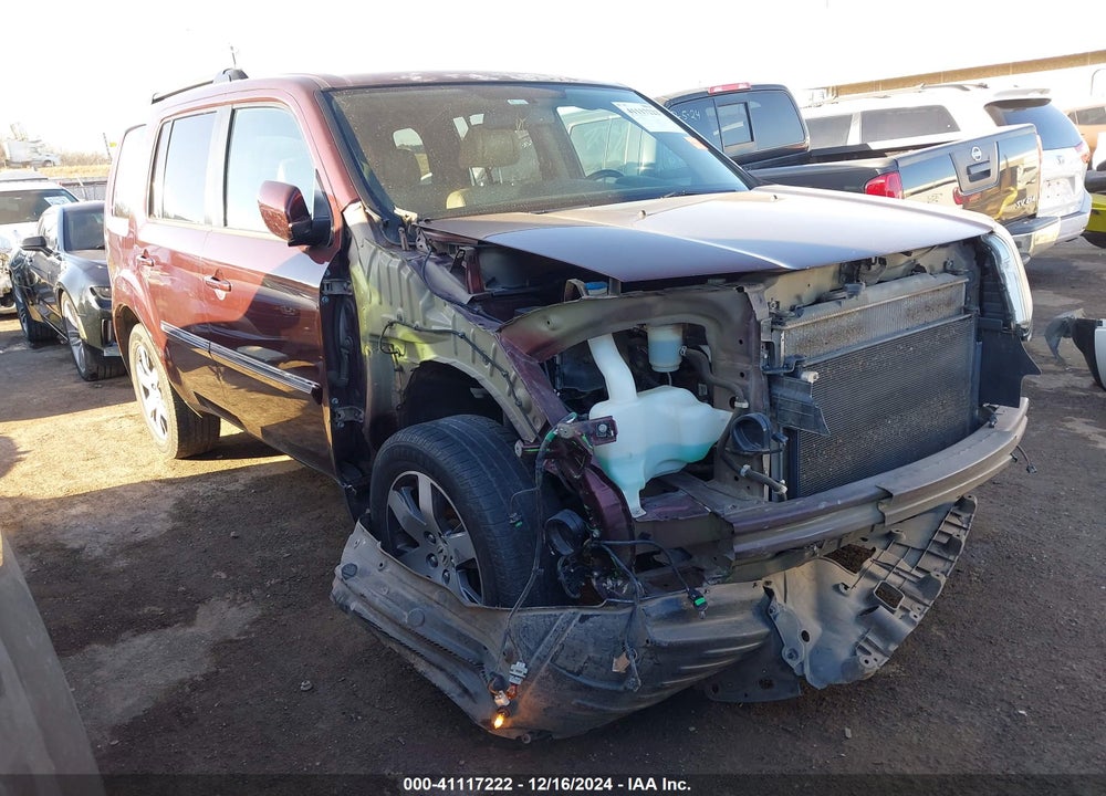 2013 HONDA PILOT TOURING VIN: 5FNYF3H90DB004692