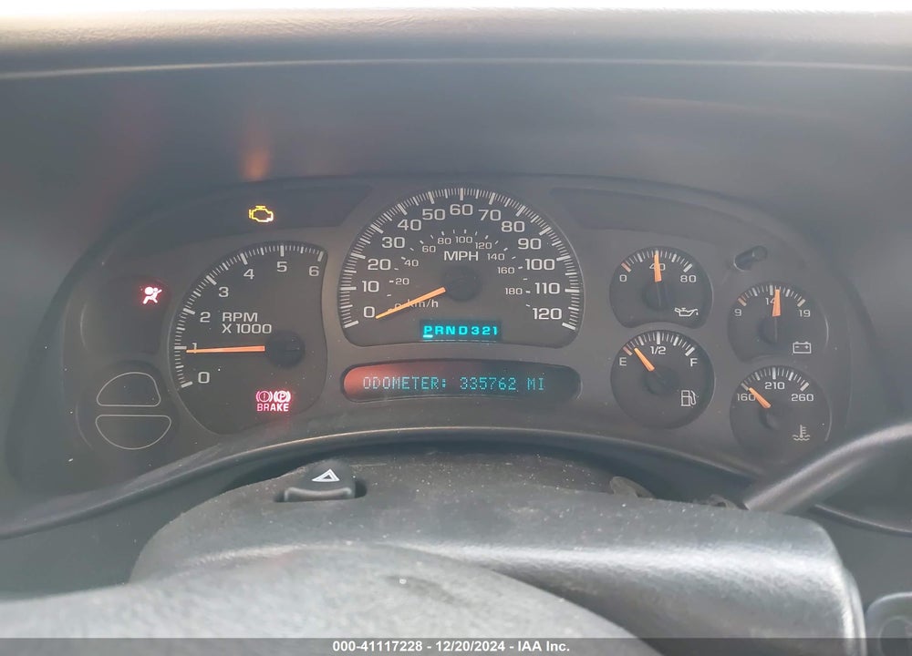 2004 CHEVROLET SILVERADO 1500 VIN: 2GCEC19VX41194984