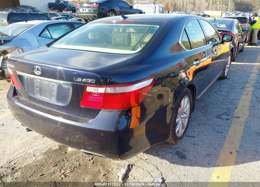 2009 LEXUS LS 460 VIN: JTHBL46F795091317
