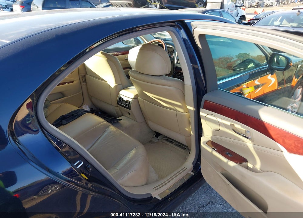 2009 LEXUS LS 460 VIN: JTHBL46F795091317