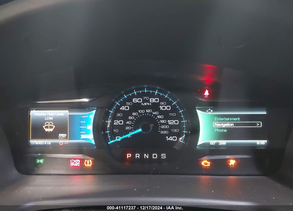 2019 FORD FLEX LIMITED VIN: 2FMGK5D85KBA12552